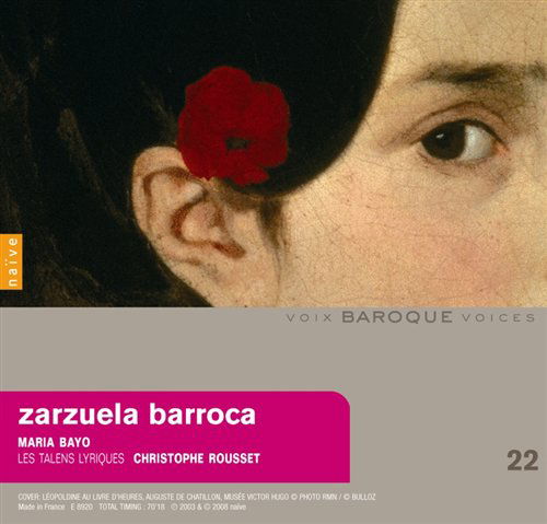 Arias De Zarzuela Barroca - Soler / Boccherini / Nebra / B - Musikk - NAIVE - 0822186089200 - 27. mai 2008