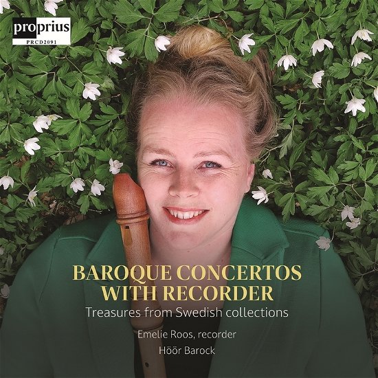 Cover for Roos, Emelie / Hoor Barock · Baroque Concertos With Recorder (CD) (2022)