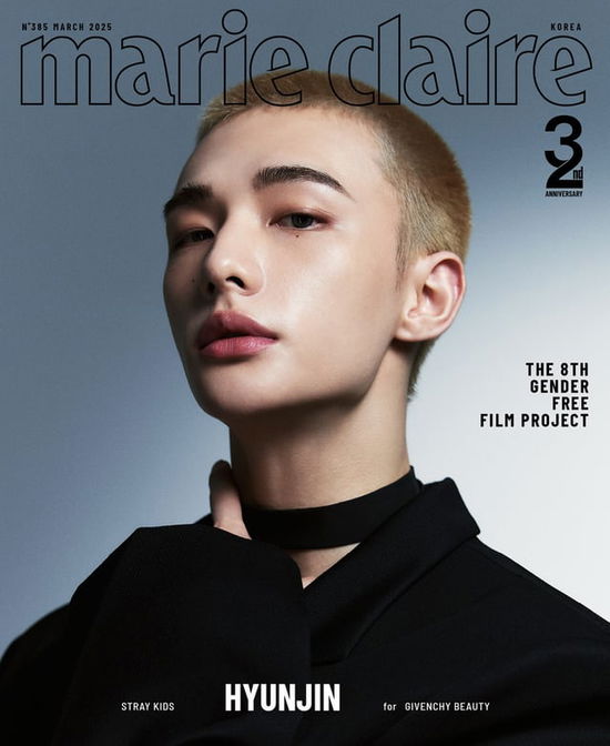 Cover for STRAY KIDS (HYUNJIN) · Marie Claire Korea March 2025 (Blad) [C edition] (2025)