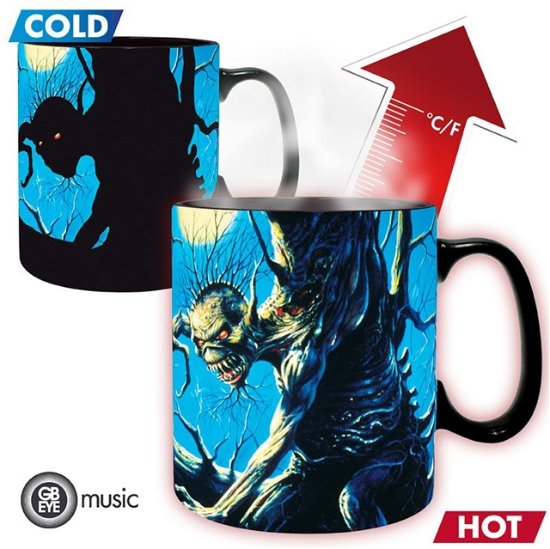 Iron Maiden · Iron Maiden Fear Of The Dark Heat Change Mug (Mug) (2024)