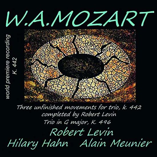 Cover for Wolfgang Amadeus Mozart · Three Unfinished Movements for Trio K442 (CD) (2019)