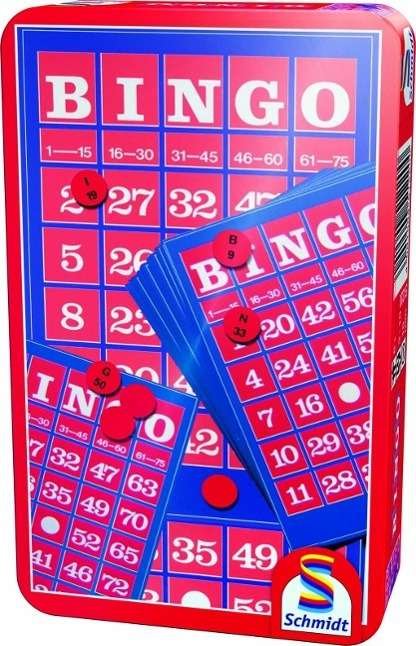 Bingo In Tin Box Pocketeditie - 999 Games - Merchandise -  - 4001504512200 - 5. januar 2009