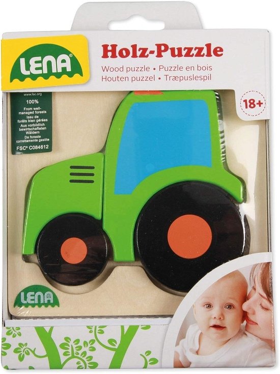 Cover for Lena: Puzzle In Legno · Lena: Puzzle In Legno - Trattore (Toys)