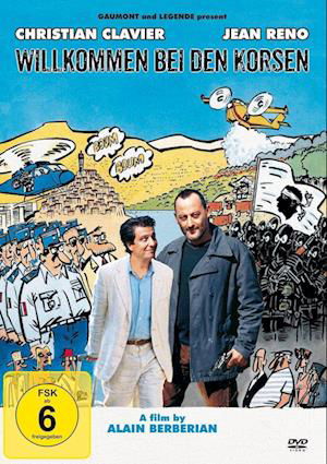 Cover for Christian Clavier · Willkommen Bei den Korsen (DVD) (2021)