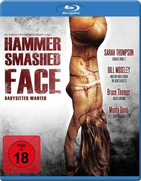 Cover for Thompson,sara / Moseley,bill · Hammer Smashed Face-babysitter Wanted (Blu-Ray) (2013)