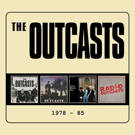 Cover for The Outcasts · 1978-85: 3cd Digipak (CD) [Digipak] (2020)