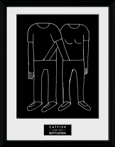 Cover for Catfish And The Bottlemen · Catfish And The Bottlemen - Balcony (Stampa In Cornice 30x40cm) (Toys)