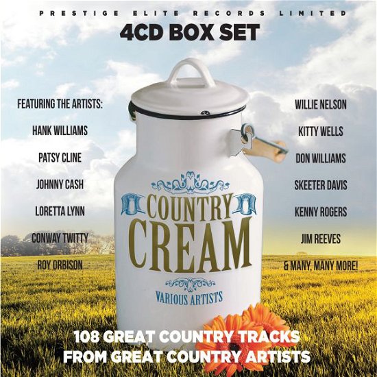 Country Cream (Four CD Set) - Various Artists - Muziek - PRESTIGE ELITE RECORDS - 5032427405200 - 2 juli 2021