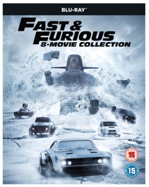 Cover for Fast and Furious: 8 Film Colle · Fast and Furious 1 to 8 Movie Collection (Blu-ray) (2017)