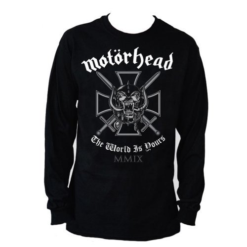 Motorhead: Iron Cross (T-Shirt Manica Lunga Unisex Tg. S) - Motörhead - Mercancía - Global - Apparel - 5055295384200 - 