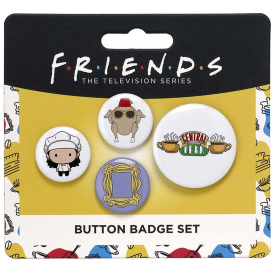 Cover for Friends · Monica Button Badge Set (Speelgoed)