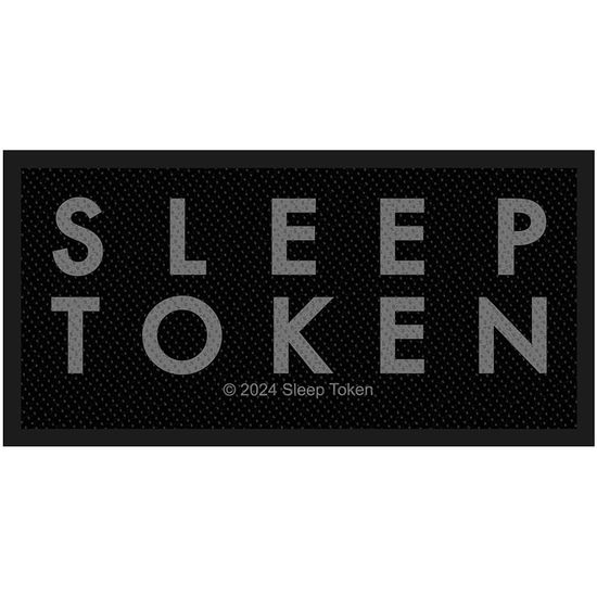 Sleep Token Standard Patch: Logo - Sleep Token - Fanituote -  - 5056365730200 - keskiviikko 31. heinäkuuta 2024