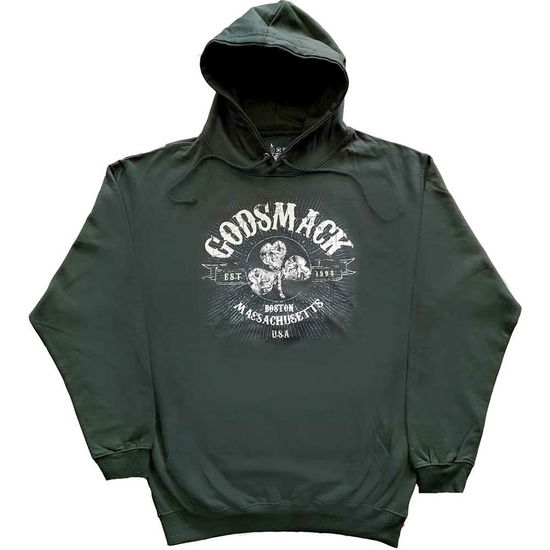 Cover for Godsmack · Godsmack Unisex Pullover Hoodie: Celtic (Green) (Hoodie) [size S] (2023)