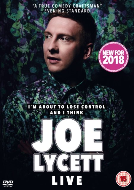 Cover for Joe Lycett Im About to Lose Live · Joe Lycett - Im About to Lose Control And I Think Joe Lycett Live (DVD) (2018)