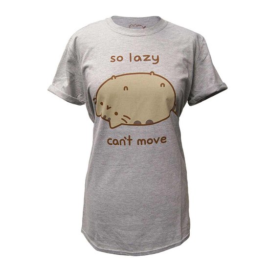 Cover for Pusheen · So Lazy (Rolled Sleeve) (T-shirt) [size L] (2017)