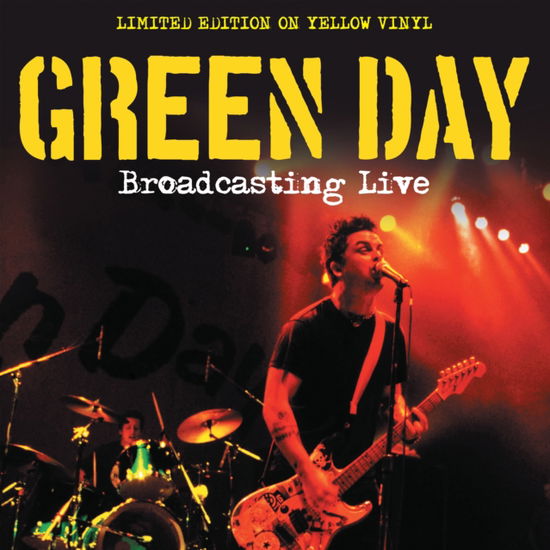 Cover for Green Day · Broadcasting Live (Yellow Vinyl) (LP) (2024)