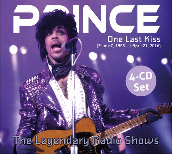 Cover for Prince · One Last Kiss (4 CD) Live 1985 - 1998 (CD) (2016)