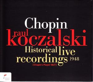 Historical Live Recordings 1948 - Frederic Chopin - Muziek - FRYDERYK CHOPIN INSTITUTE - 5907690736200 - 13 september 2010