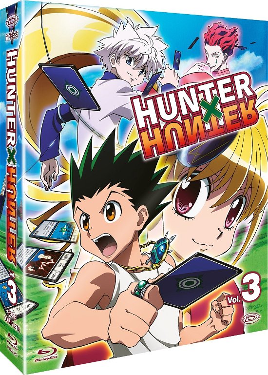 Cover for Hunter X Hunter Box 3 · Greed Island+Formichimere (1A Parte) (Eps. 59-90) (5 Blu-Ray) (First Press) (Blu-ray) (2023)