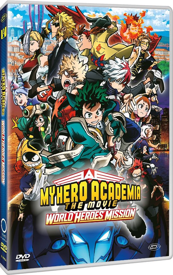 Cover for My Hero Academia · The Movie - World Heroes' Mission (DVD) (2022)