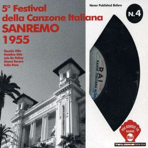 Cover for Aa.vv. · Sanremo 1955 (CD) (2013)