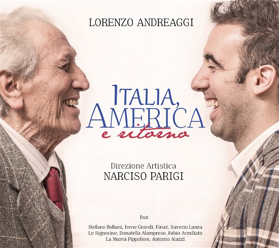 Cover for Lorenzo Andreaggi · Italia, America E Ritorno (CD) [Digipak] (2021)