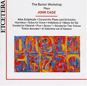 Barton Workshop Plays - J. Cage - Musik - ETCETERA - 8711525300200 - 10 oktober 2014