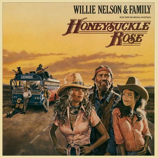 Cover for Willie Nelson · Honeysuckle Rose (Rose Coloured Vinyl) (LP) (2021)
