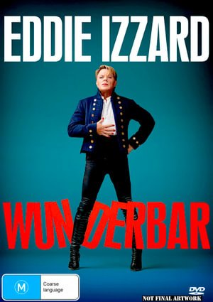 Eddie Izzard: Wunderbar - DVD - Elokuva - COMEDY - 9337369031200 - perjantai 19. elokuuta 2022