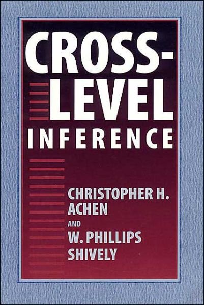 Cover for Christopher H. Achen · Cross-Level Inference (Paperback Book) (1995)