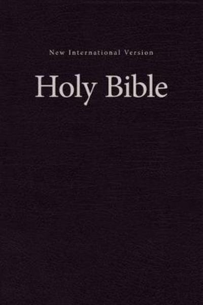 Cover for Zondervan · NIV, Value Pew and Worship Bible, Hardcover, Black (Inbunden Bok) (2017)
