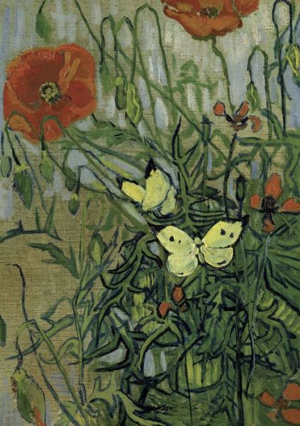 Van Gogh's Butterflies and Poppies Notebook - Vincent Van Gogh - Books - Dover Publications Inc. - 9780486846200 - February 17, 2021