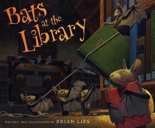 Cover for Brian Lies · Bats at the Library (Pocketbok) (2014)