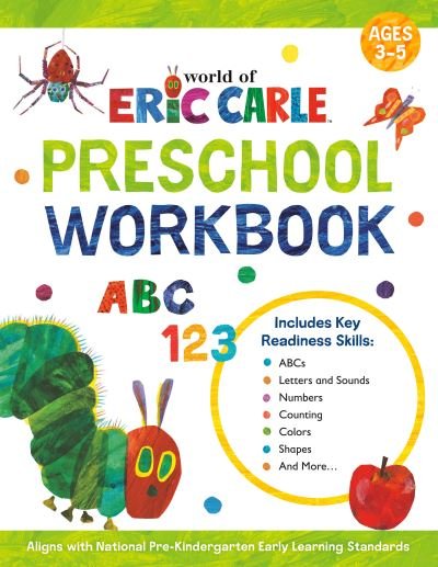 Cover for Wiley Blevins · World of Eric Carle Preschool Workbook (Paperback Book) (2021)