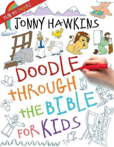 Cover for Doodle Through the Bible for Kids (Paperback Book) (2016)