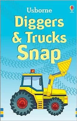 Cover for Usborne · Diggers and Trucks Snap - Snap Cards (Flashkort) (2007)