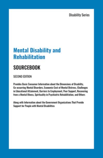 Cover for James Chambers · Mental Disability and Rehabilitation Sourcebook (Book) (2024)