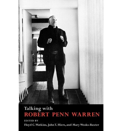 Cover for Robert Penn Warren · Talking with Robert Penn Warren (Paperback Book) (1990)