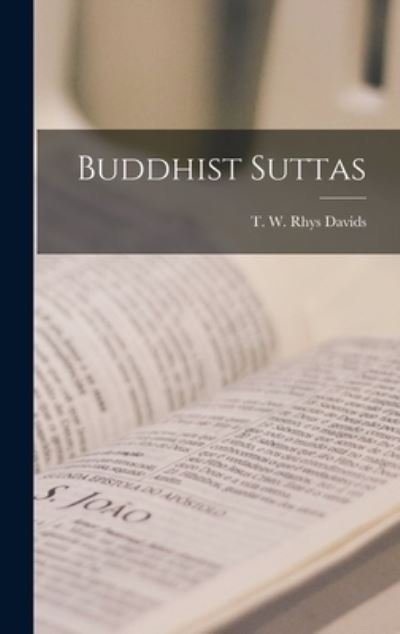Cover for Dav T W Rhys (Thomas William Rhys) · Buddhist Suttas (Book) (2022)