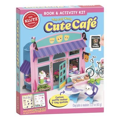 Mini Clay World: Cute Cafe - Klutz - Editors of Klutz - Books - Scholastic US - 9781338702200 - March 4, 2021
