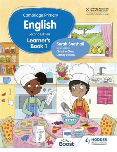 Cover for Sarah Snashall · Cambridge Primary English Learner's Book 1 Second Edition (Paperback Book) (2021)