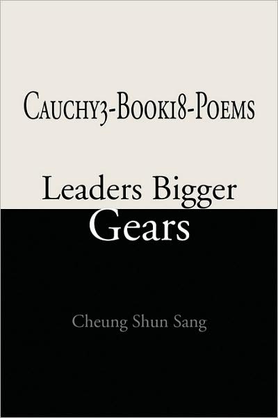 Cover for Cheung Shun Sang · Cauchy3-book18-poems (Paperback Book) (2009)