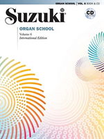 Cover for Shinichi Suzuki · Suzuki Organ School 6 with CD (Paperback Book) (2019)