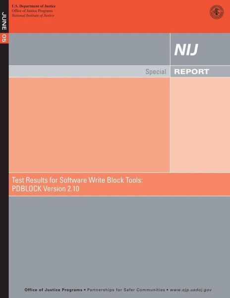 Test Results for Software Write Block Tools: Pdblock Version 2.10 - Sarah V Hart - Livros - Createspace - 9781502815200 - 17 de outubro de 2014