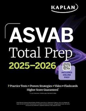 Cover for Kaplan Test Prep · ASVAB Total Prep 2025-2026 - Kaplan Test Prep (Paperback Book) (2025)