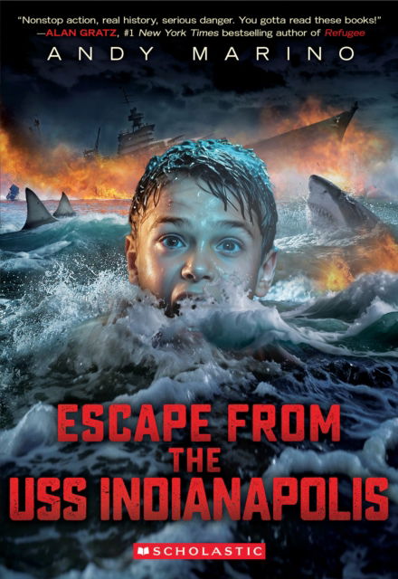Cover for Andy Marino · Escape From USS Indianapolis (Paperback Bog) (2025)