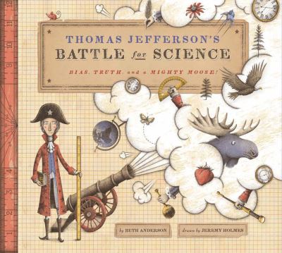 Cover for Beth Anderson · Thomas Jefferson's Battle for Science (Book) (2024)