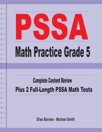 Cover for Michael Smith · PSSA Math Practice Grade 5 (Paperback Book) (2020)