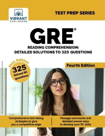 Cover for Vibrant Publishers · GRE Reading Comprehension (Paperback Book) (2020)