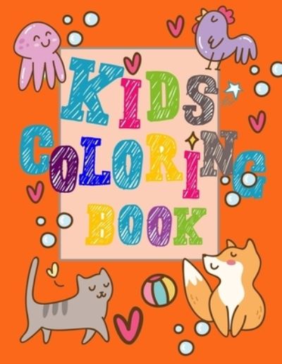 Cover for Susan Jones · Kids Coloring Book (Paperback Book) (2019)